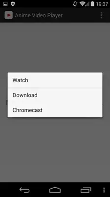 Anime Video Player android App screenshot 1